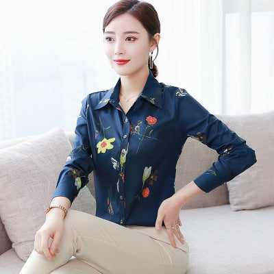 Sweet Casuals - Chiffon Blouse Office Shirt - Chicilook