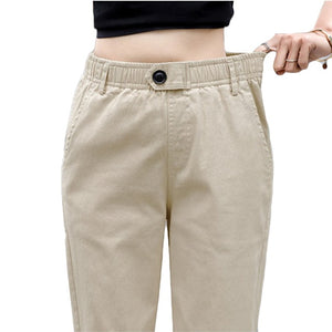 Sweet Casuals - High waist Casual Pant Spring Autumn - Chicilook