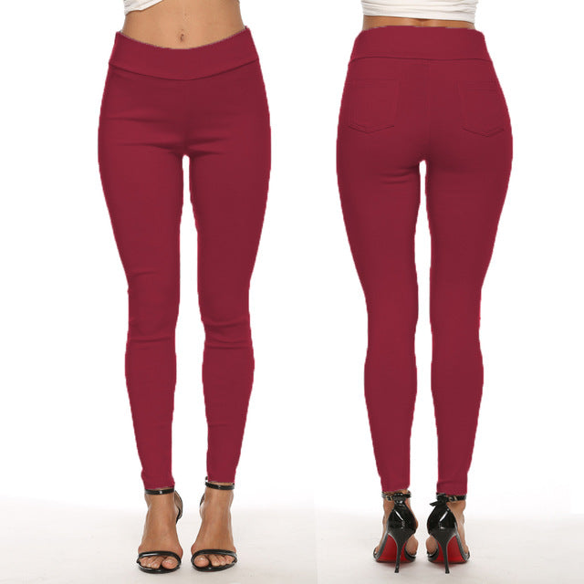 Fit Tracker - Women Pencil Ankle-Length Pants - Chicilook