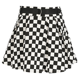 Sweet Casuals - Pleated Plaid Skirts High Waist Style - Chicilook