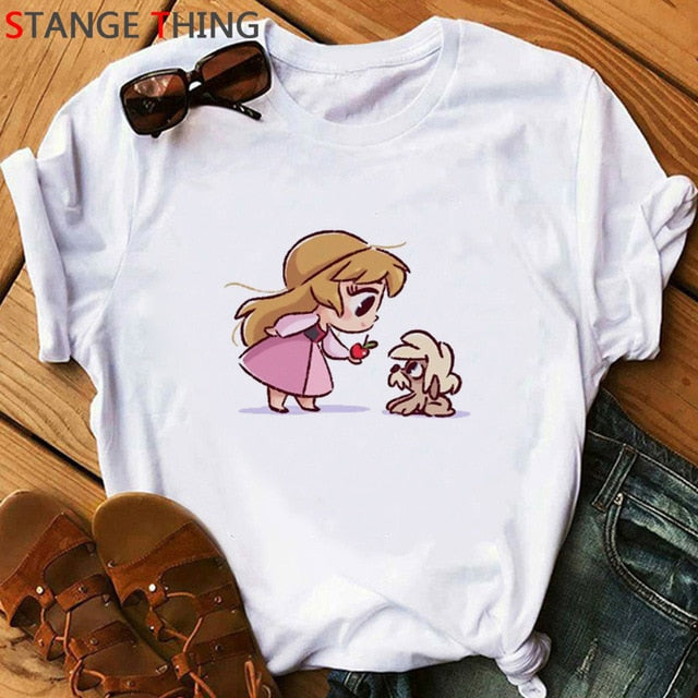 Sweet Casuals - Cute Anime T-shirt Funny Cartoon Graphic 90's Fashion - Chicilook