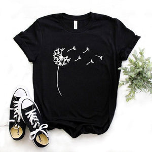 Sweet Casuals - Print T-shirt Casual Short Sleeve Cotton - Chicilook